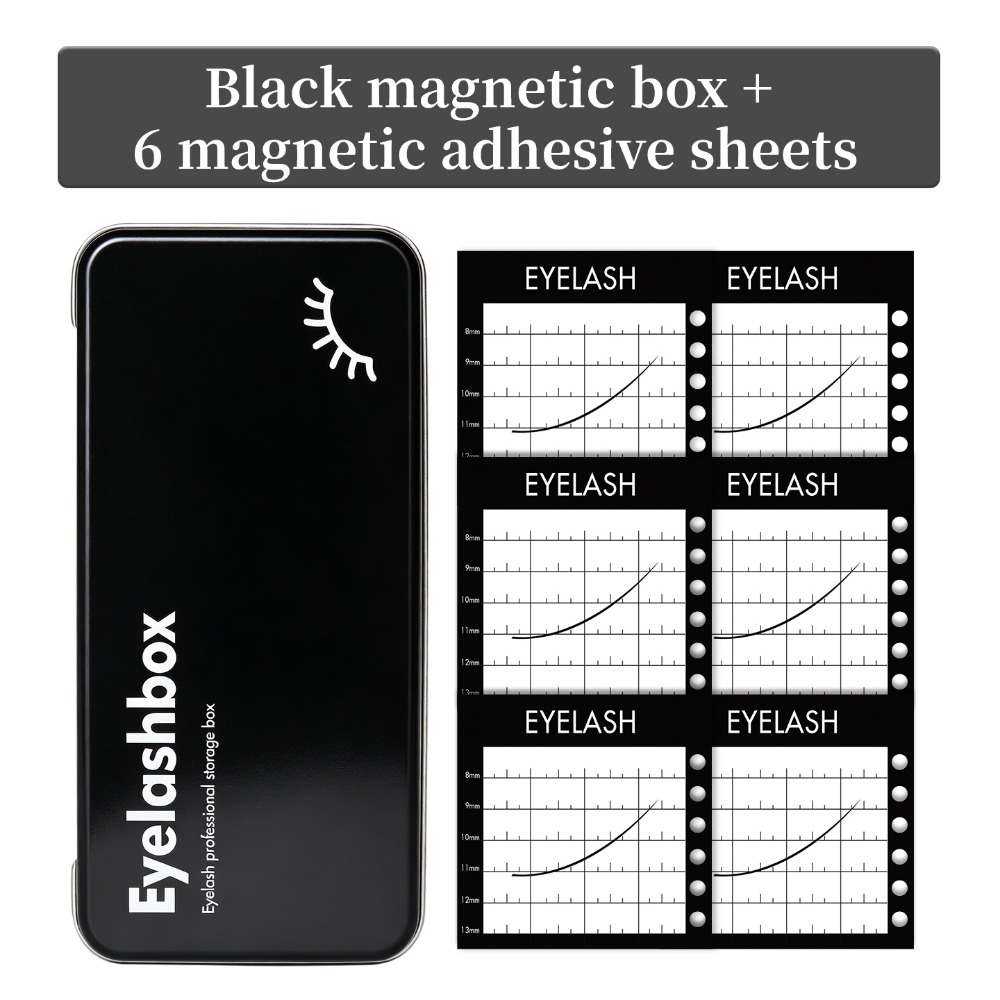 Lash Tile Palette - Tragbare Magnetische Aufbewahrungsbox für Wimpern Platzsparend