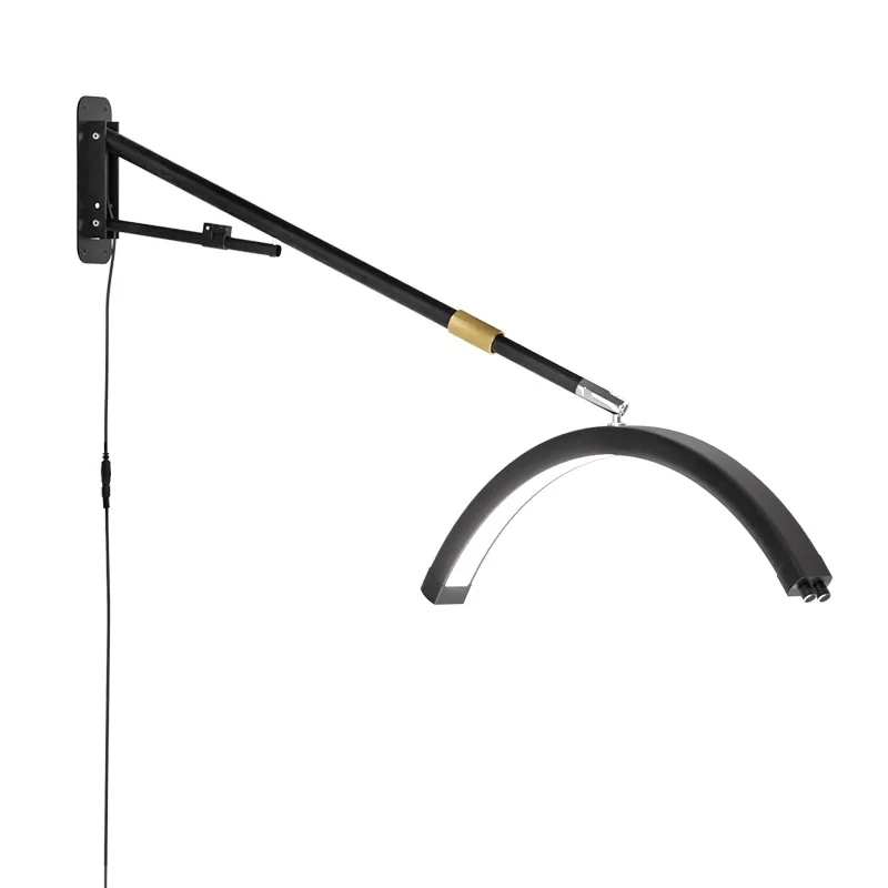 Eyelash Extension Led - Wandmontierte Halbmond-Lampe Fotografisches Aufhellungslicht LED-Deckenleuchte für