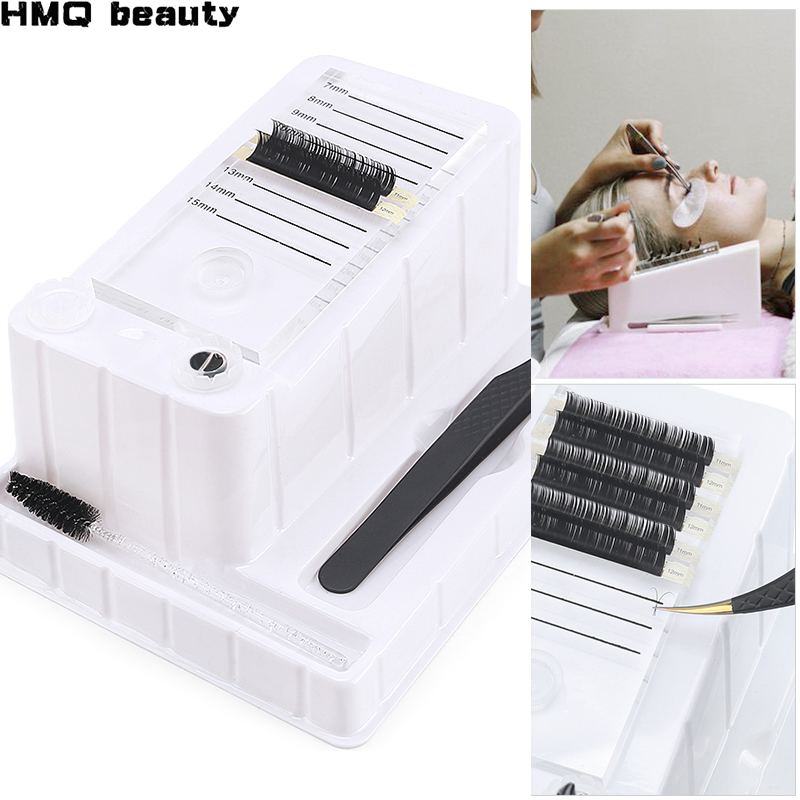 Lash Tile Palette - 5-in-1-Palette für falsche Wimpern, Ständer, Pad,