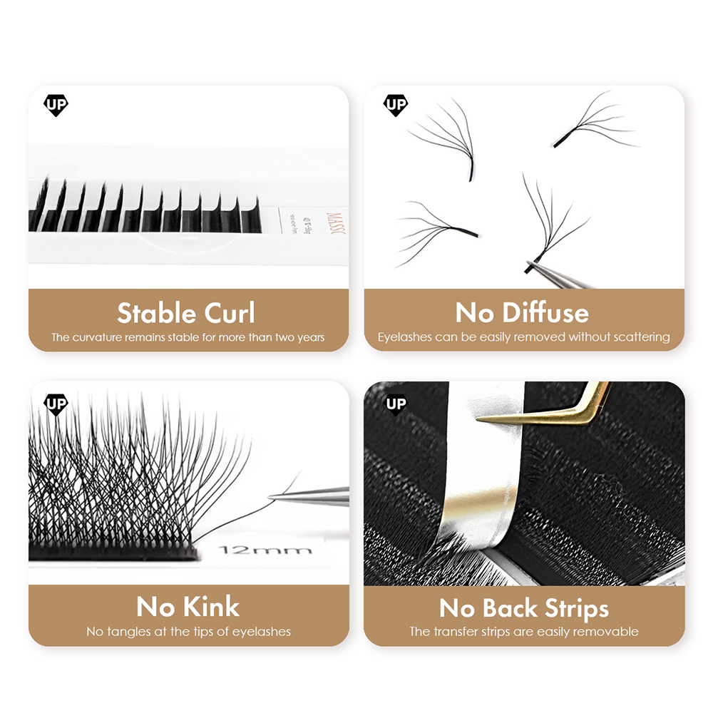 MASSCAKU LU/L Curl YY 3D 4D 5D – Eyelash Extension Yy Bewertung und Preis