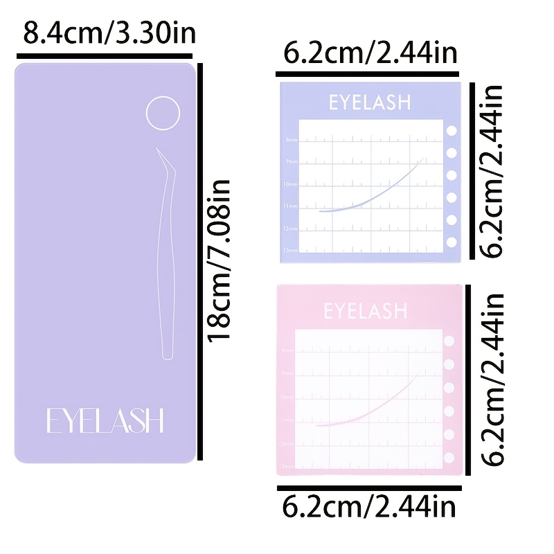 3-teiliges Professionelles Mag – Lash Tile Palette Bewertung und Preis