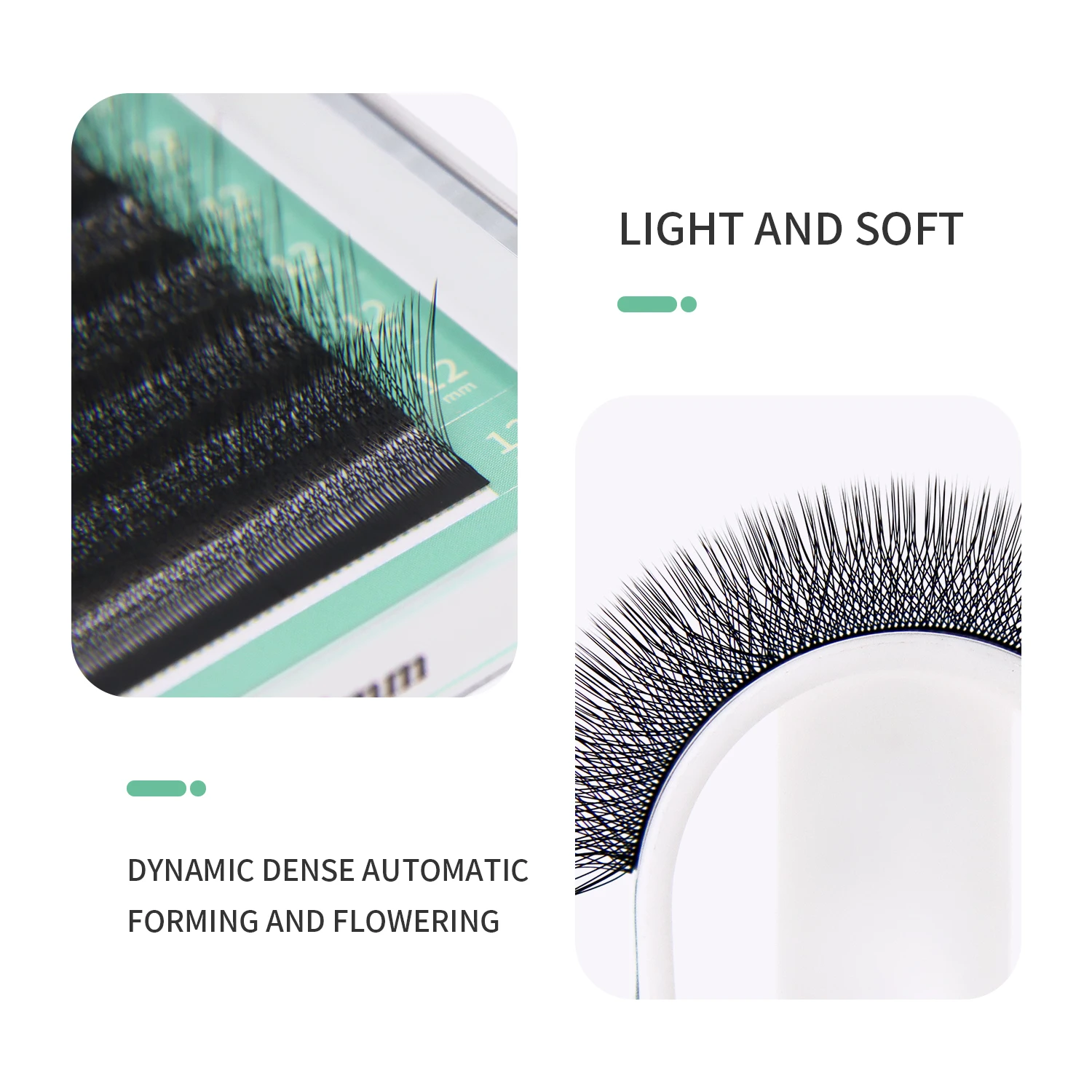 GLAMLASH 4D W-förmige Wimpernv – Eyelash Extension Volume Styles Bewertung und Preis