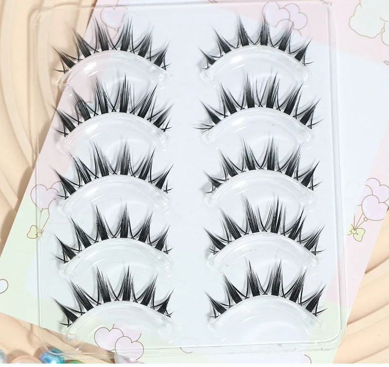 5-Paar Manga Eye A-förmige fal – Eyelash Extension Douyin Bewertung und Preis