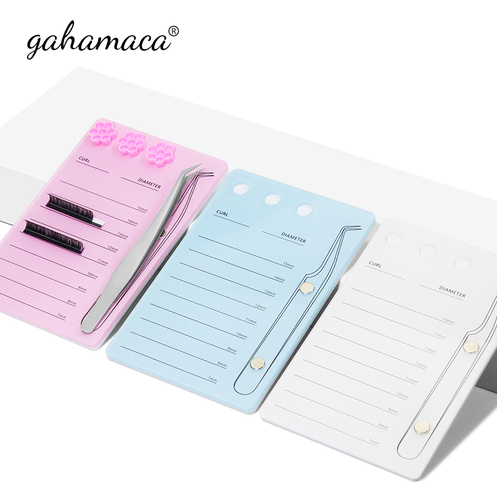Gahamaca Acryl Wimpern halter  – Lash Tile Palette Bewertung und Preis