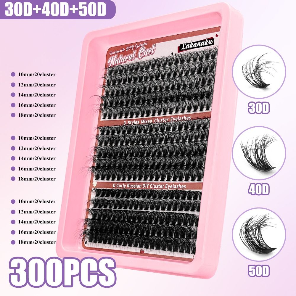 9-16mm Lange Falsche Wimpern 3 – Eyelash Extension Volume Styles Bewertung und Preis