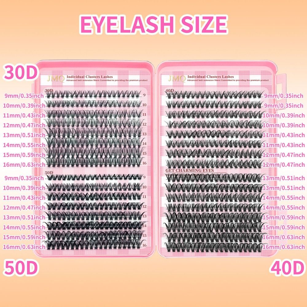 9-16mm Lange Falsche Wimpern 3 – Eyelash Extension Volume Styles Bewertung und Preis