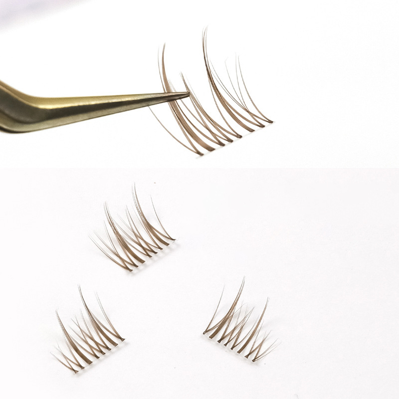 Sonnenblumen-Wimpern, braun, M – Eyelash Extension Douyin Bewertung und Preis