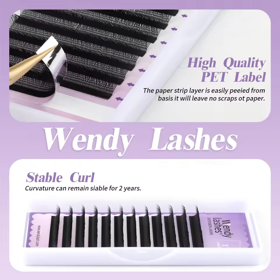 WENDY 2D YY-Form C/D Curl Wyal – Eyelash Extension Yy Bewertung und Preis