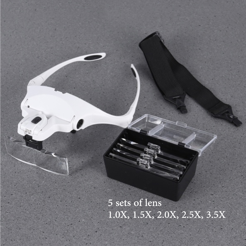 5-Linsen-verstellbare Lupe, Wi – Eyelash Extension Led Bewertung und Preis
