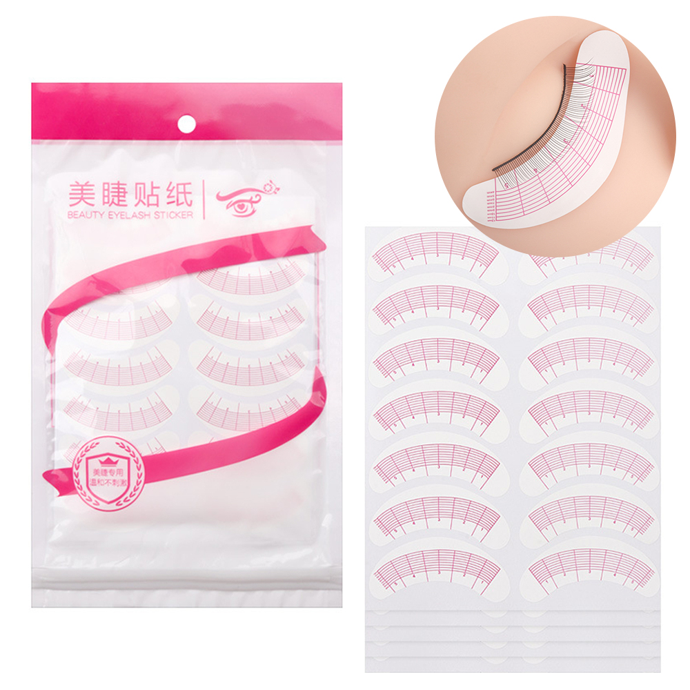 70 Paar Wimpern-Mapping-Aufkle – Lash Mapping Sticker Bewertung und Preis