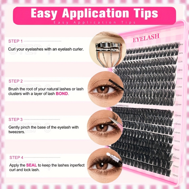 30/40/50/60/80/100D, dick, 9–1 – Eyelash Extension Volume Styles Bewertung und Preis