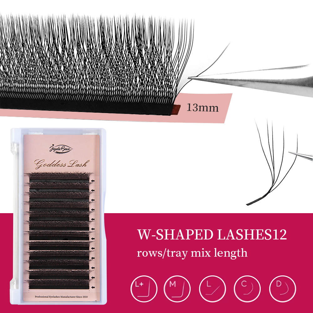 Goddess W3D 4D 5D M Curl W-Sti – Eyelash Extension Volume Styles Bewertung und Preis