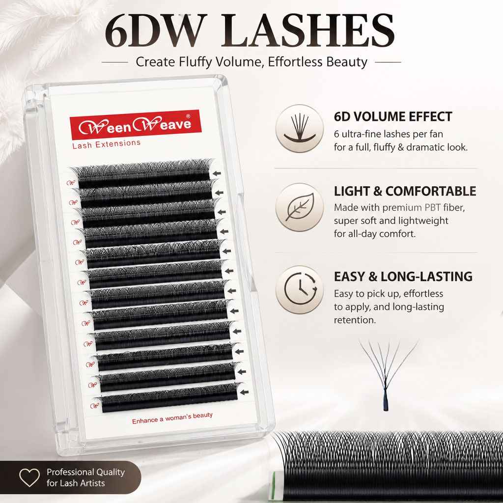 WeenWeave 6D W-Style Wimpernve – Eyelash Extension Volume Styles Bewertung und Preis