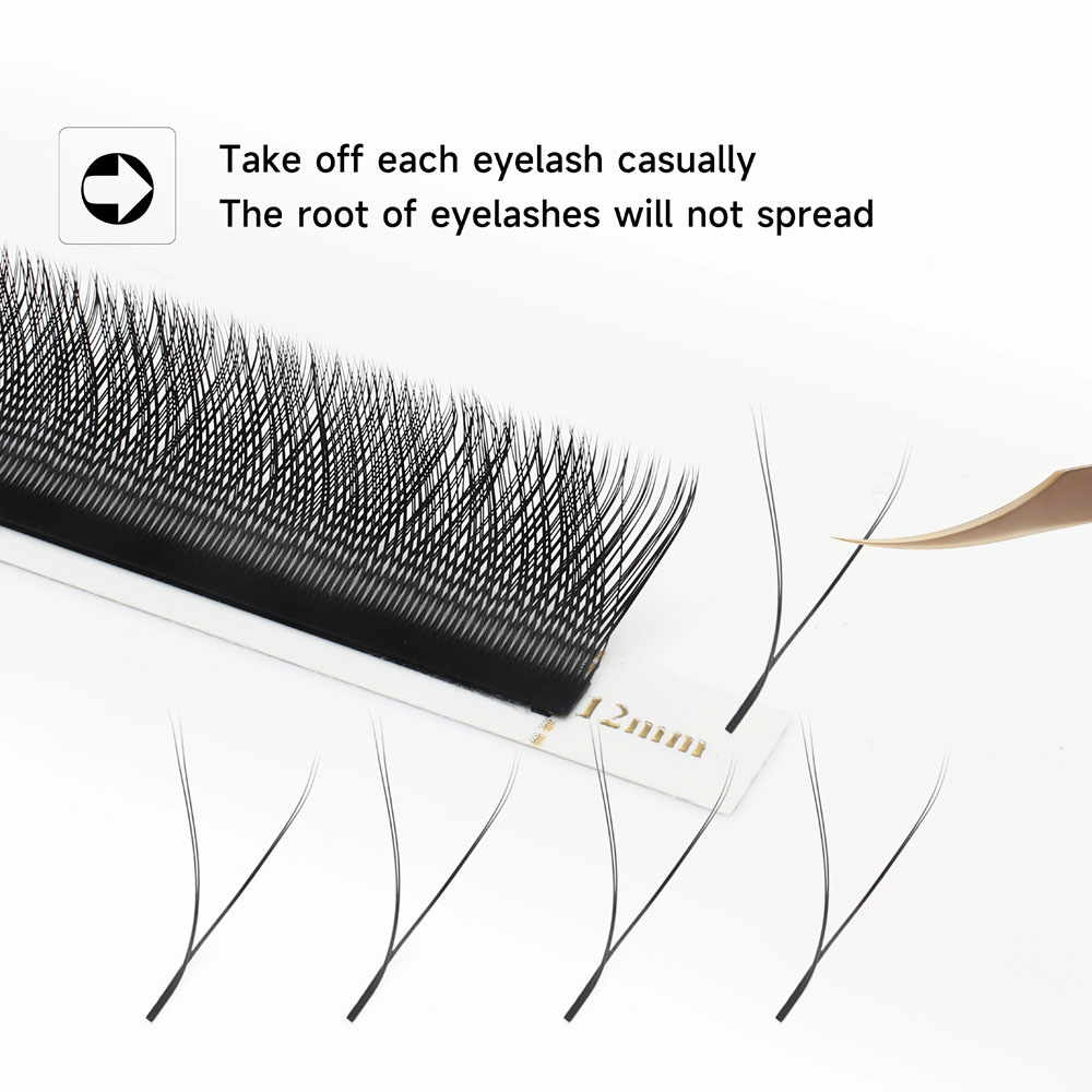 XIUSUZAKI W-förmige Wimpern Bl – Eyelash Extension Yy Bewertung und Preis