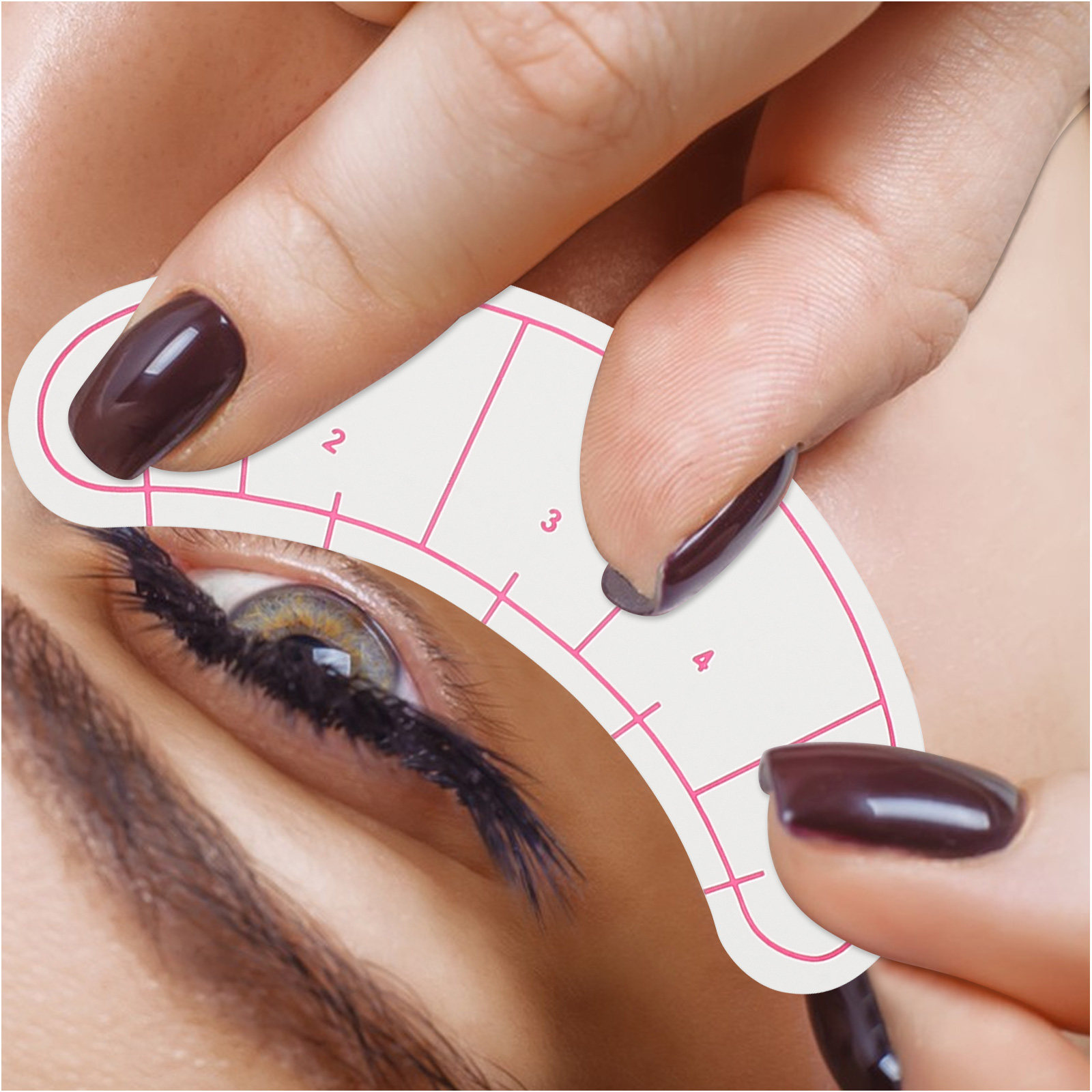 10 Blatt Wimpern-Isolationspap – Lash Mapping Sticker Bewertung und Preis