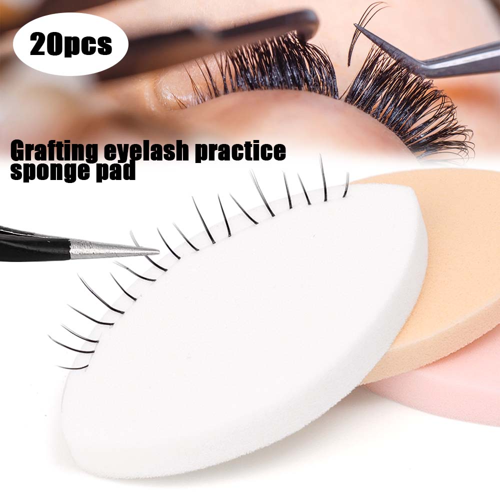 60PCS Weichen Schwamm Falsche  – Eyelash Extension Menu Bewertung und Preis
