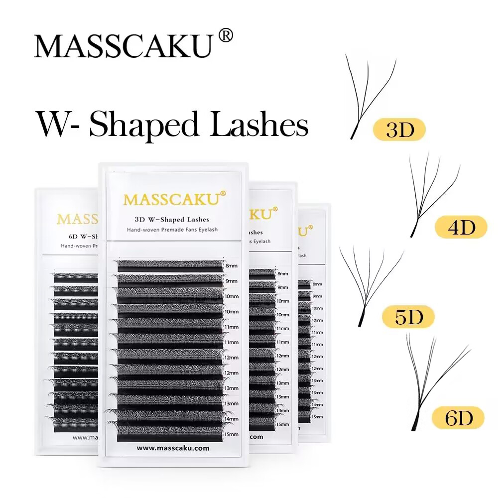 MASSCAKU W-Form Bloom Wimpernv – Eyelash Extension Volume Styles Bewertung und Preis