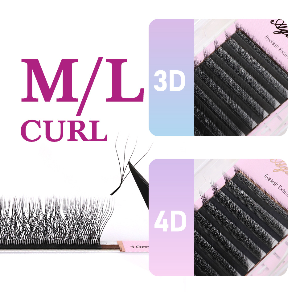 L M (LU) Curl W-Form Wimpernve – Eyelash Extension Yy Bewertung und Preis